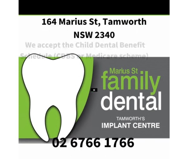 Marius St Family Dental contact details