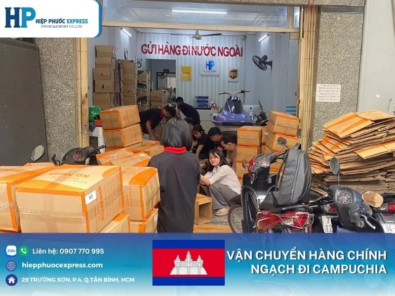 dong goi va van chuyen hang chinh ngach di campuchia