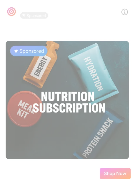 Sponsored social media post