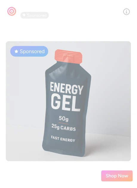 Sponsored social media post