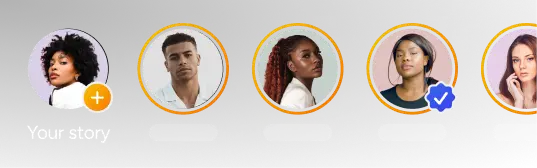 Online user stories just like Instagram