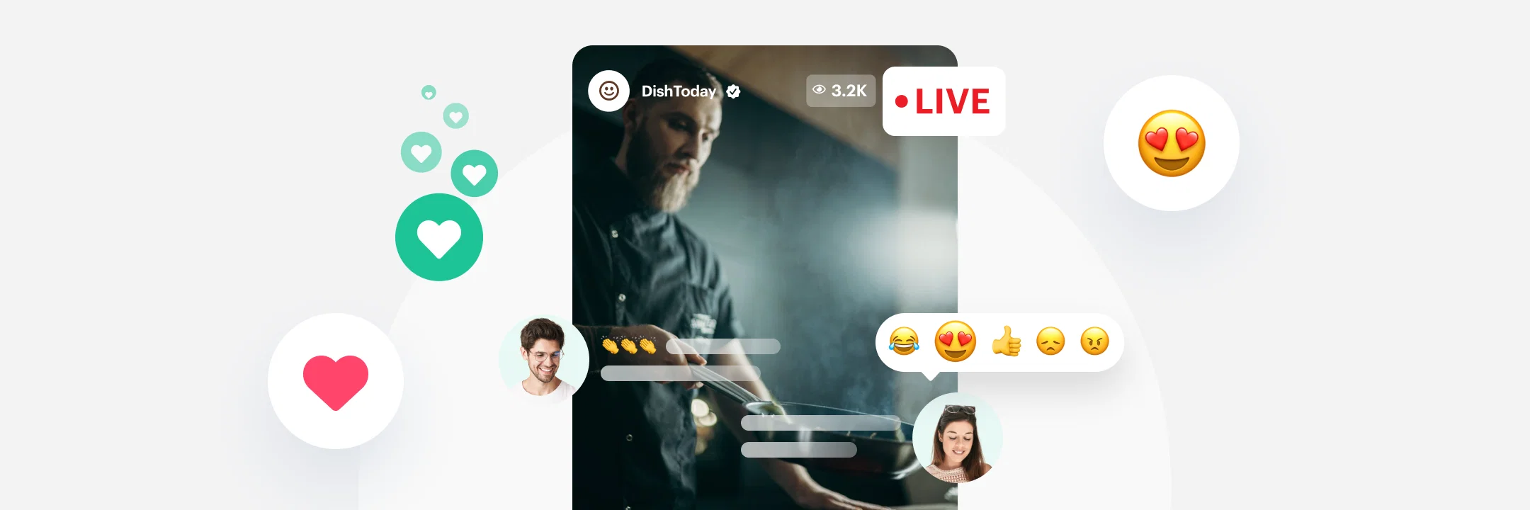 Live video stream