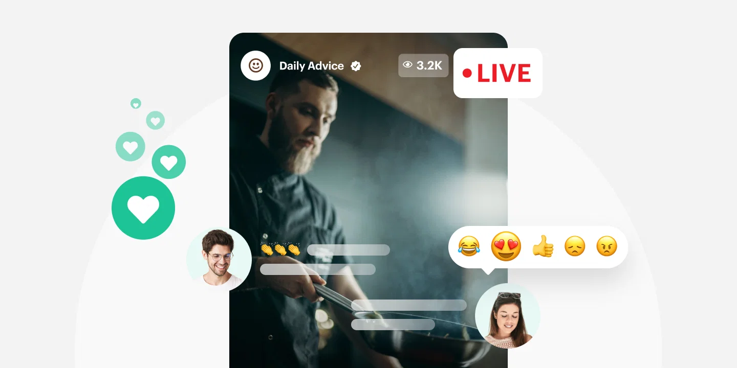 Live video stream