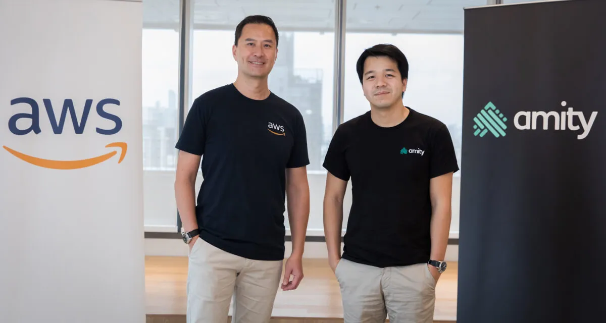 Stanley Chan from AWS and Korawad Chearavanont from Amity