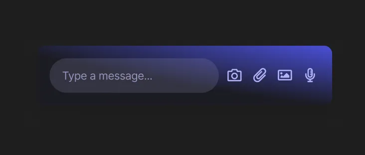 UI element of Rich Messages