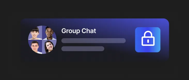 Private group chat