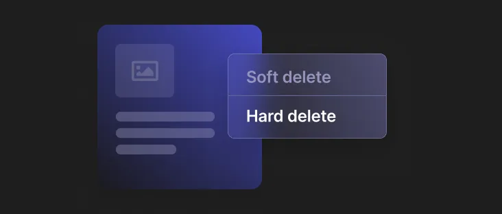 Delete button