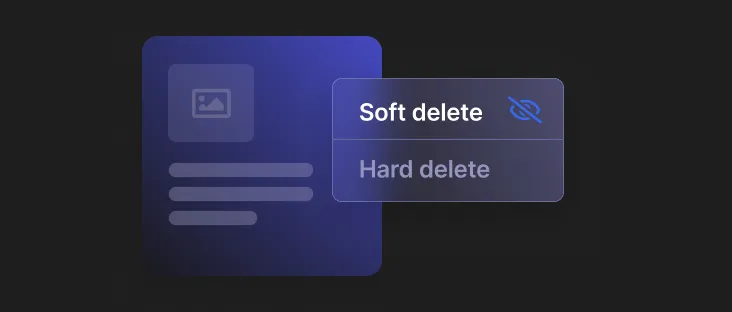 Delete button
