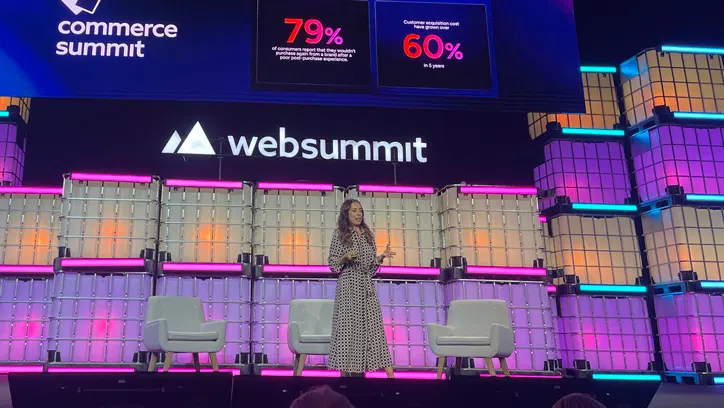 Francesca Gargaglia on Stage at Web Summit 2025