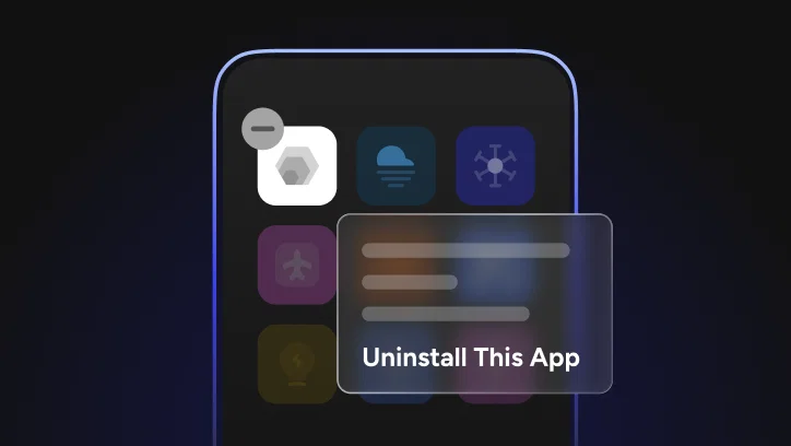 A way to uninstall an app