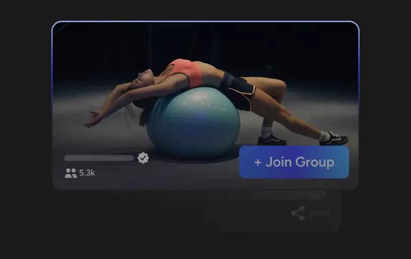 Topic-based spaces for organized community discussions.