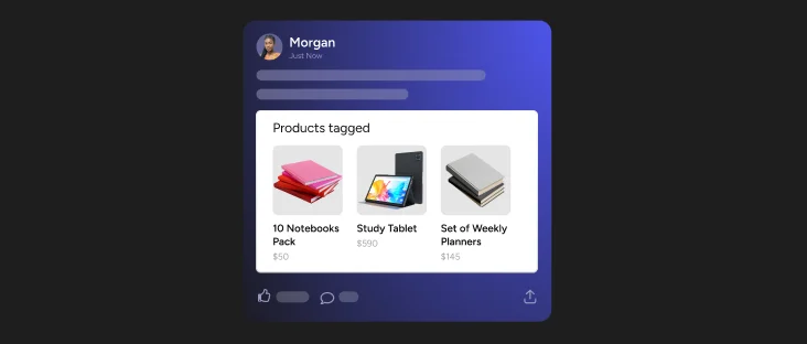 Tagged products