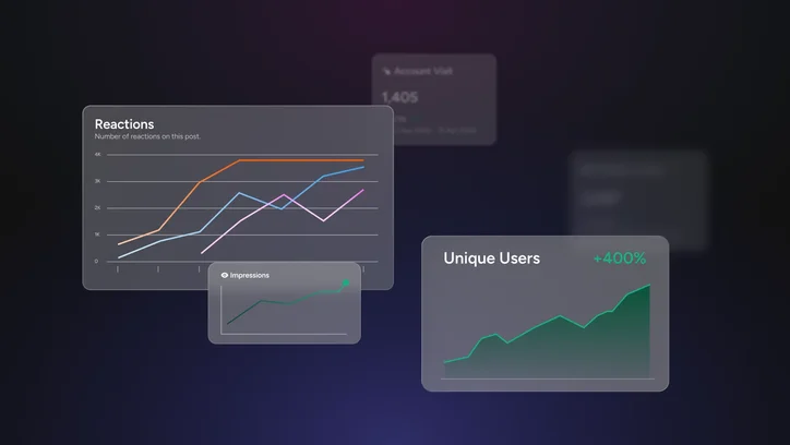 Abtract graphs visualizing data