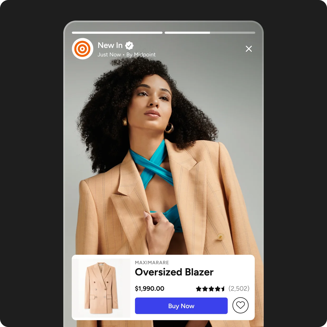 Share limited-time updates about new arrivals, restocks, and campaigns.