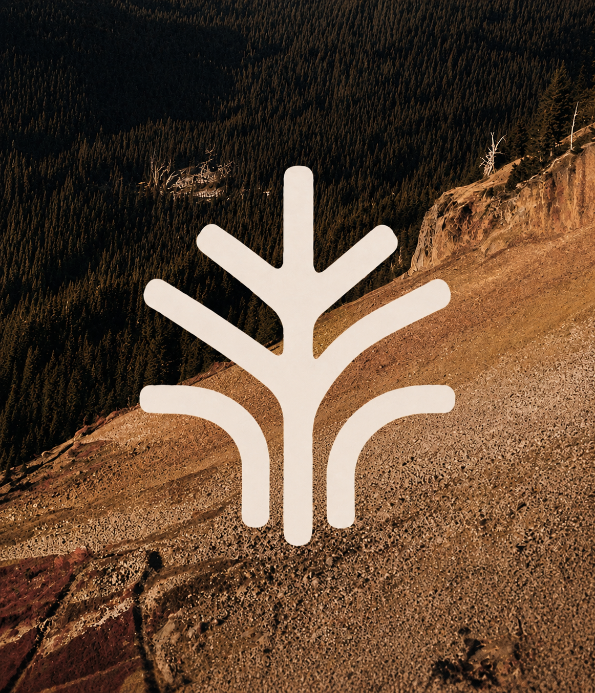 Rooted landscape logo