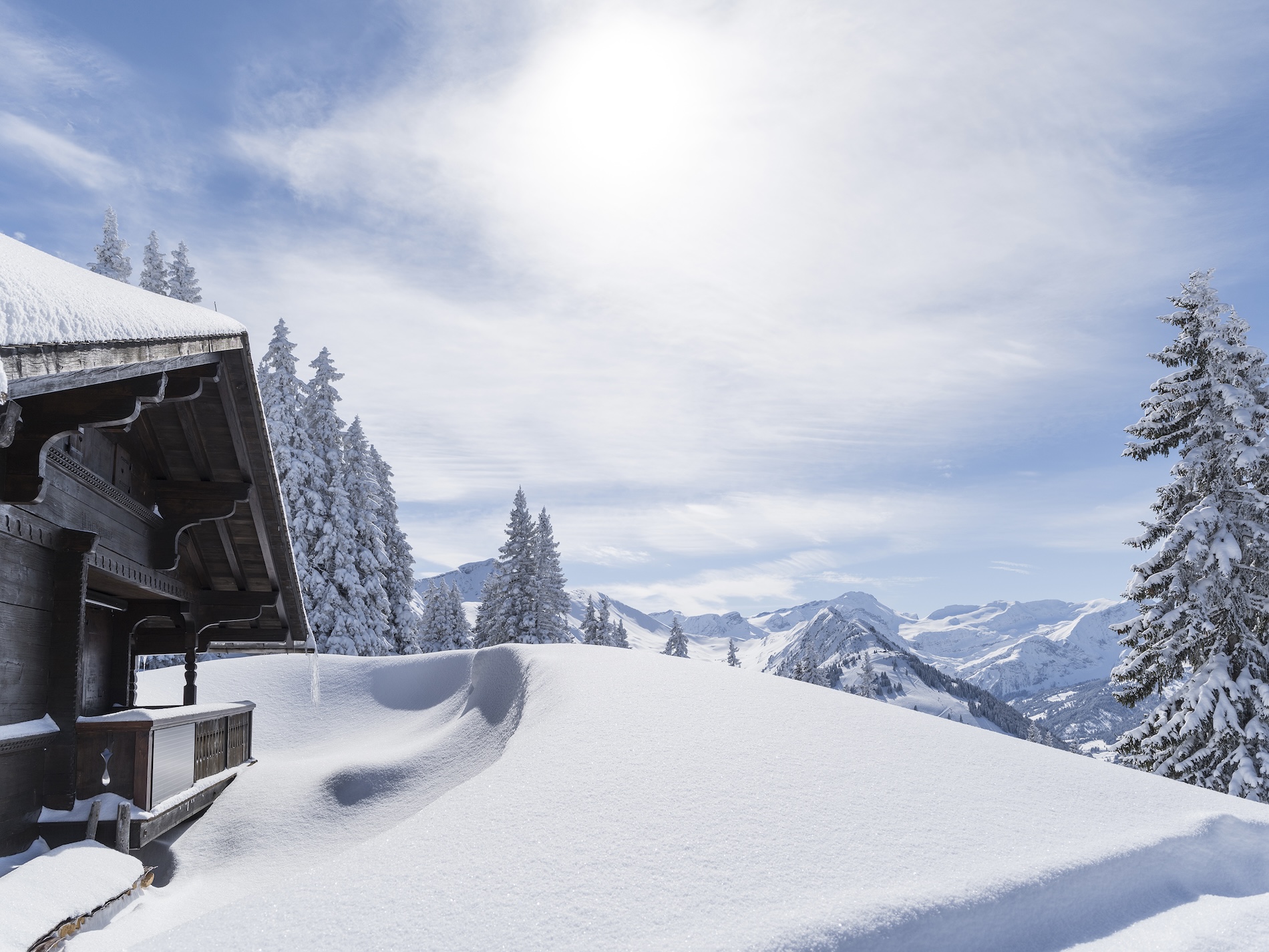 St Moritz and Gstaad: Two Alps, Held in the Same Frame