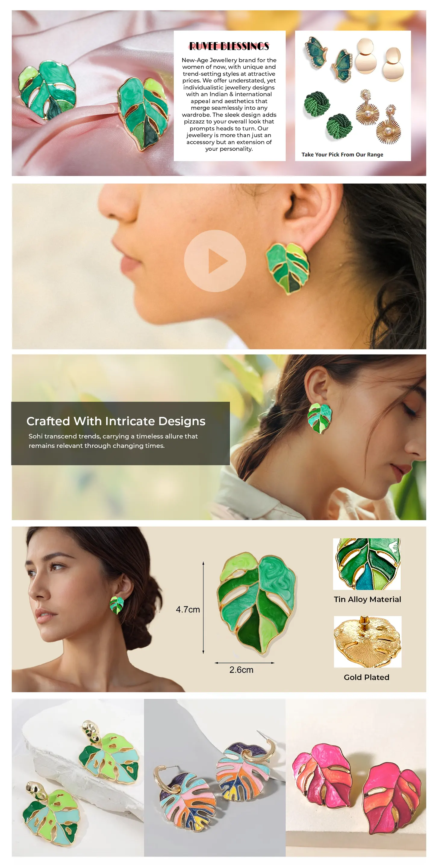 a plus content generation for jewelry