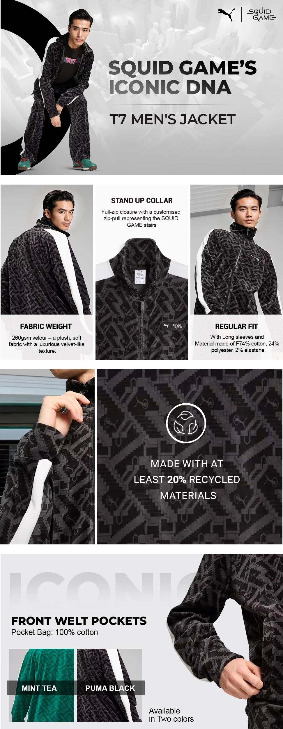 a plus content generation for clothing brand