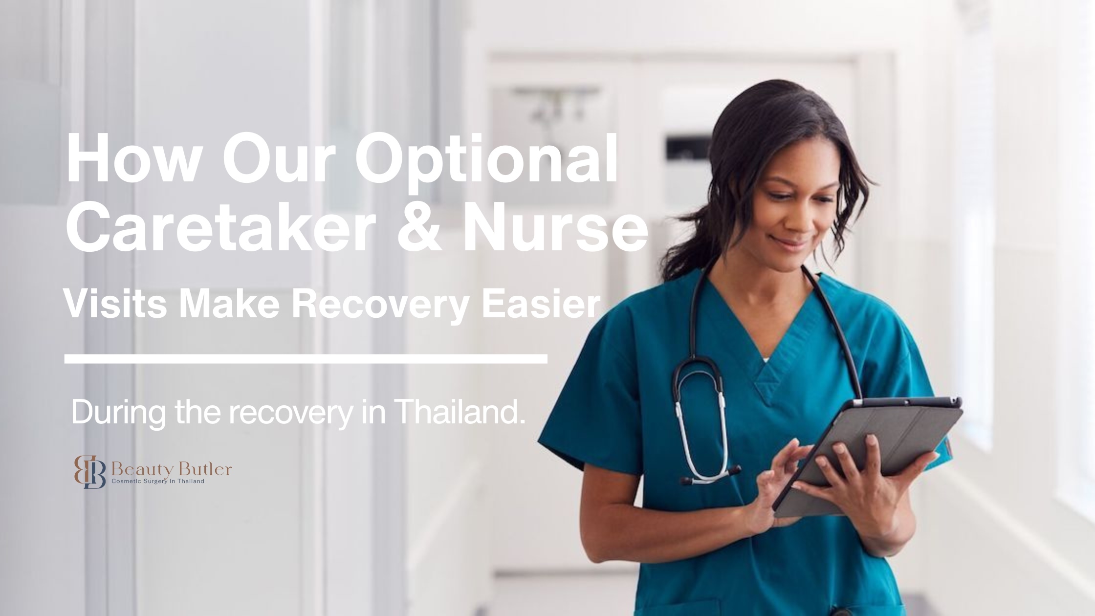 How Our Optional Caretaker & Nurse Visits Make Recovery Easier