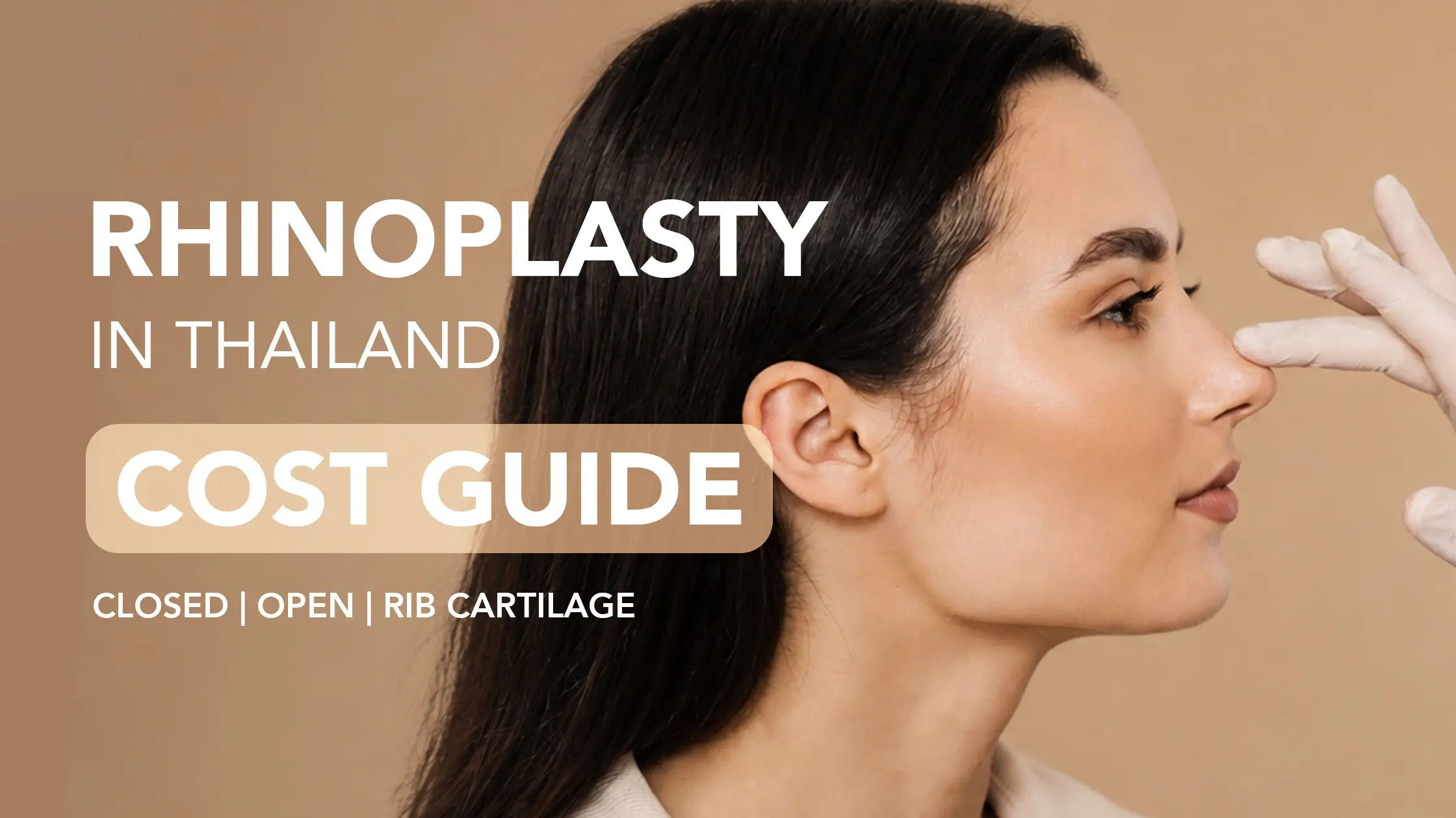 Rhinoplasty patient recovering with Beauty Butler nurse care in Bangkok