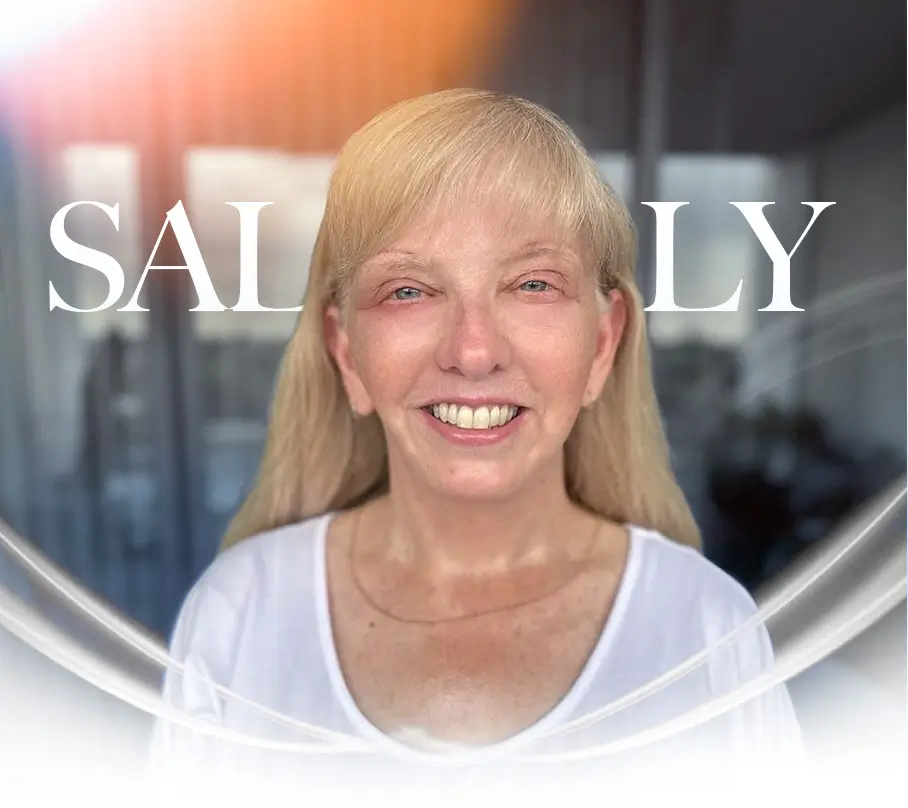 Sally's face