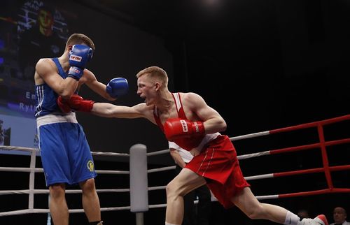 Martin Skogheim i kamp