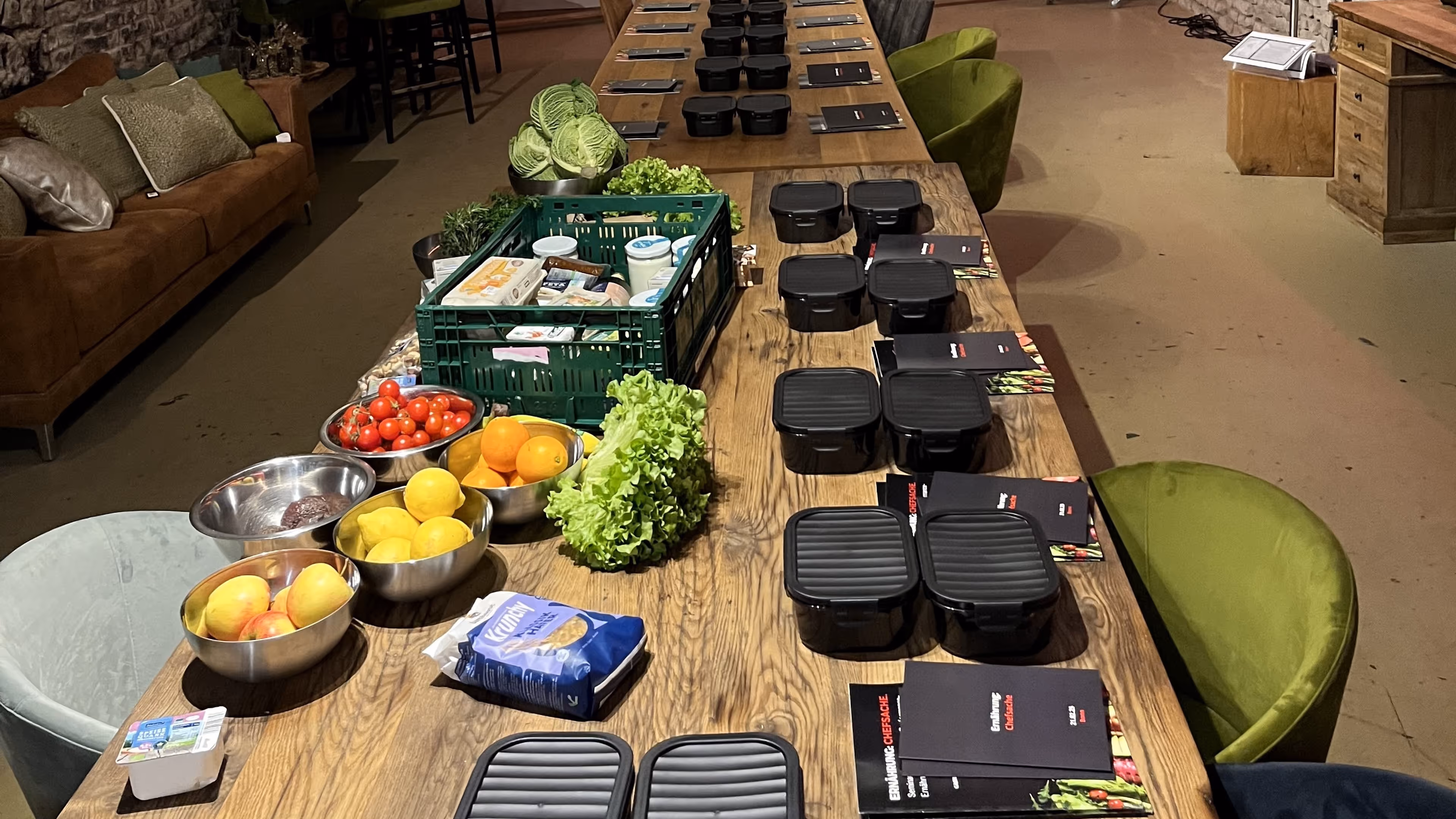 Kochevent Ernährung: Chefsache.