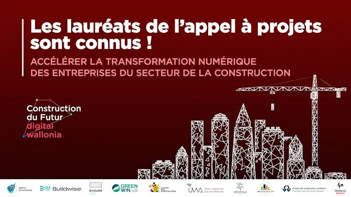 Lauréats de l'appel à projets Construction du Futur 2024