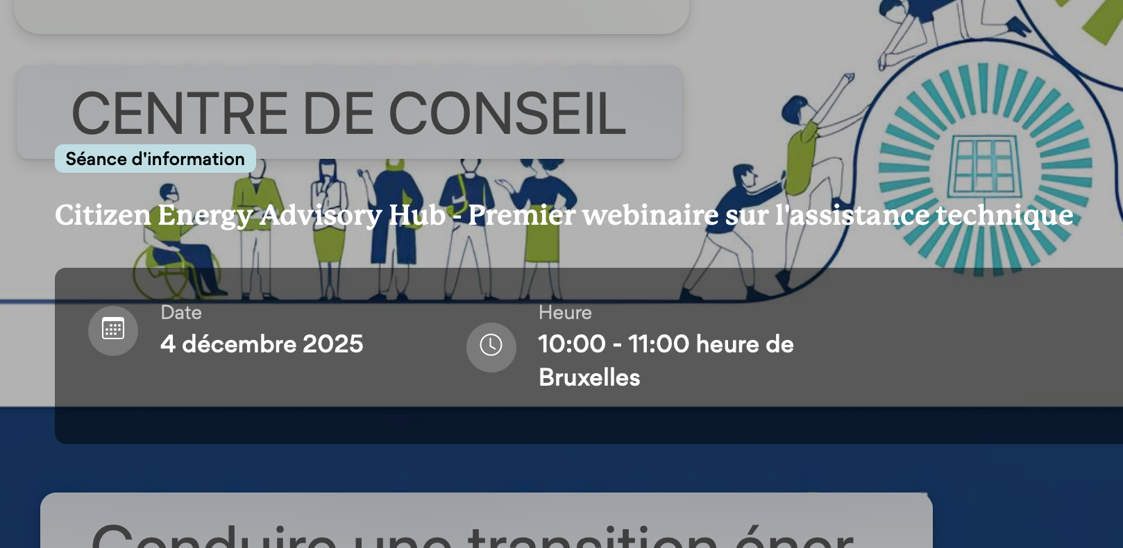Webinaire Citizen Energy Advisory Hub