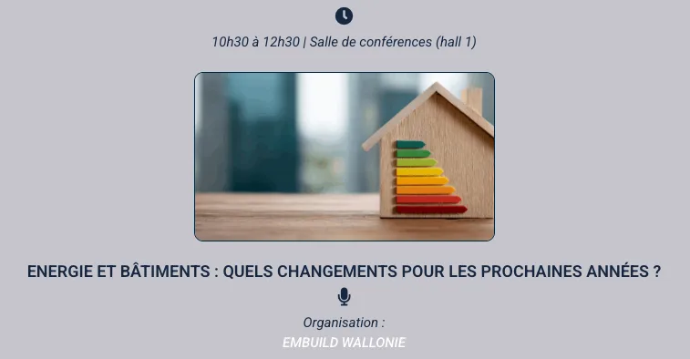 Energie et bâtiments : quels changements pour les prochaines années ?