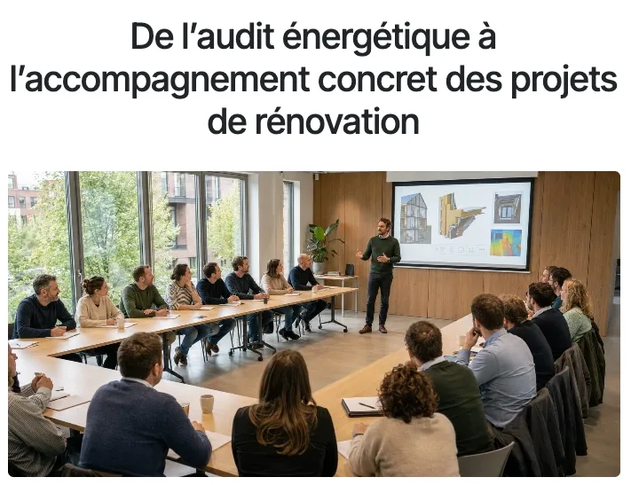 Formation « Accompagnateur de Maître d’Ouvrage – AMO Energy »