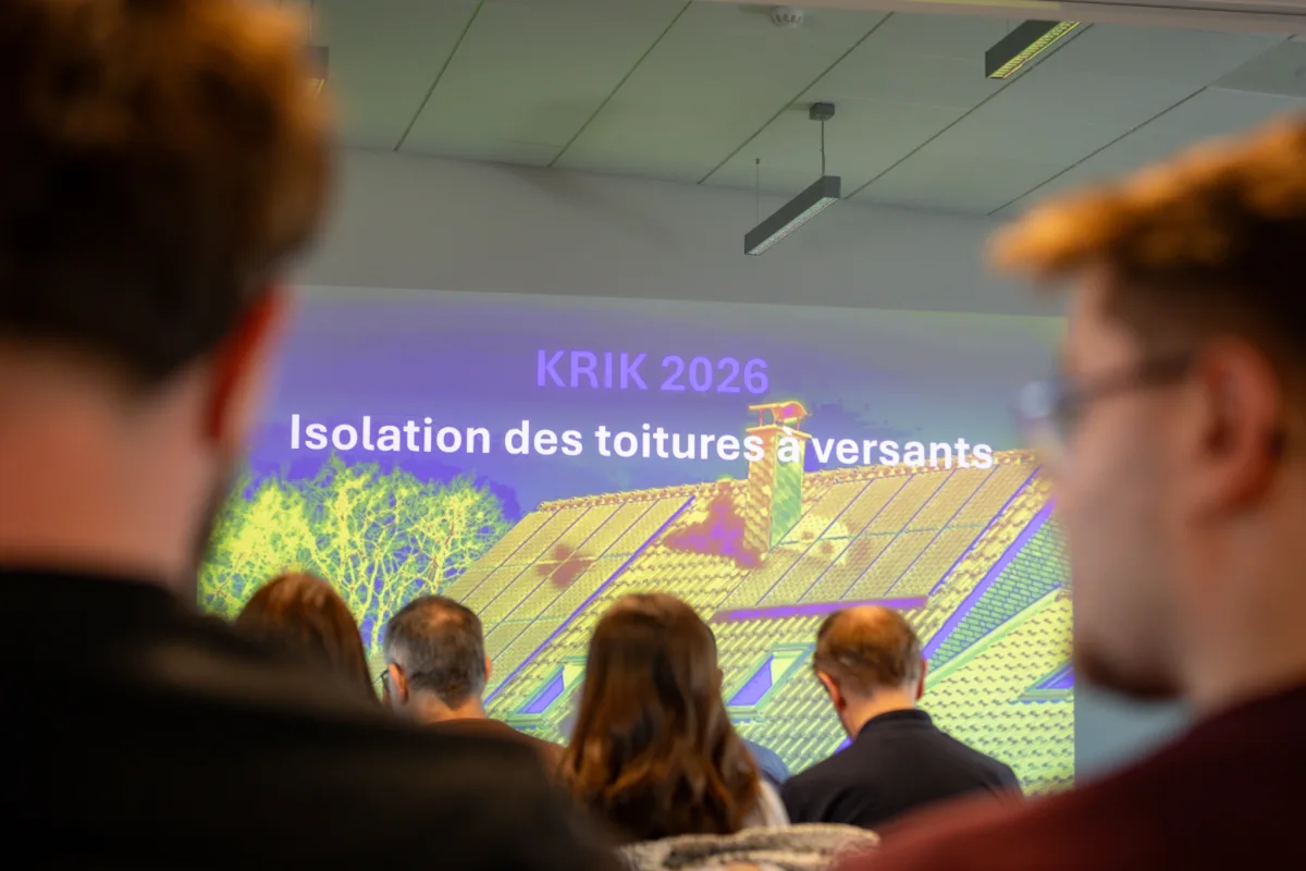 Workshop sur l'isolation des toitures inclinées (à versant)
