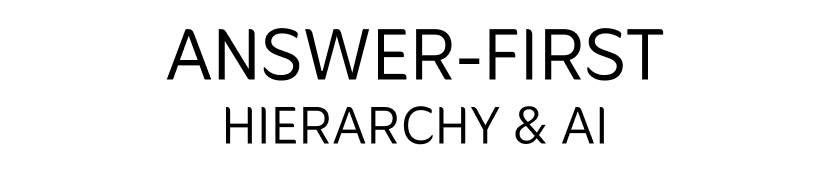 Designing an Answer-First Page: Heading Hierarchy AI Can Extract