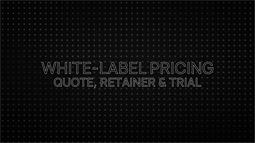 How White-Label Web Production Is Priced: Quotes, Retainers and Trial Projects