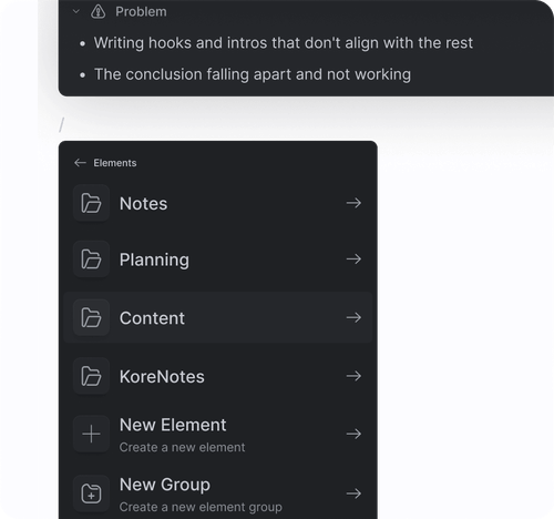 Elements
