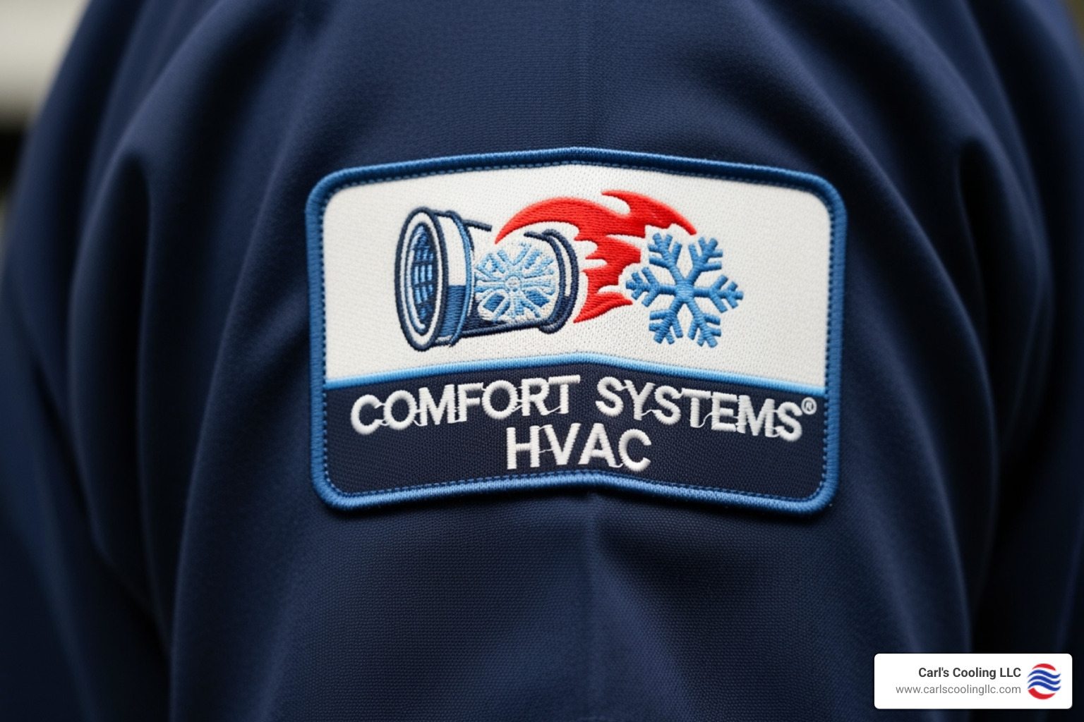 A certified technician's badge or van logo showing professionalism - 24 hour ac repair conroe tx A certified technician's badge or van logo showing professionalism - 24 hour ac repair conroe tx