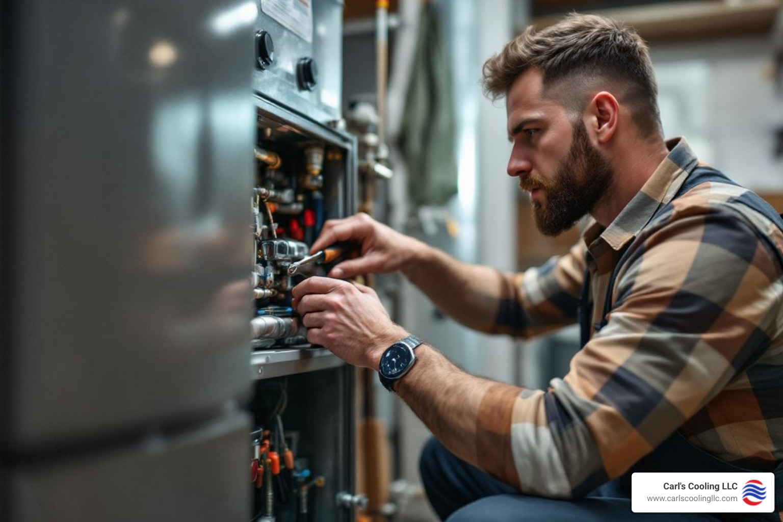 Infographic showing the three pillars of professional furnace installation: Safety (proper ventilation, secure gas connections, carbon monoxide prevention), Efficiency (correct sizing, optimal ductwork, calibrated operation), and Longevity (quality installation, regular maintenance, 15-20 year lifespan in Texas climate) - best furnace installation in blueberry hill, tx