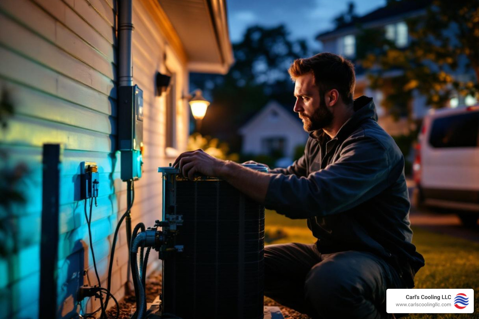 Infographic showing emergency heat pump installation timeline: Hour 1 - Emergency call received and technician dispatched; Hour 2-3 - On-site assessment and system selection; Hour 4-6 - Old unit removal and new heat pump installation; Hour 7-8 - System testing, refrigerant charging, and final walkthrough; Result - Comfort restored within same day or overnight - 24 hour heat pump installation in the woodlands, tx Infographic showing emergency heat pump installation timeline: Hour 1 - Emergency call received and technician dispatched; Hour 2-3 - On-site assessment and system selection; Hour 4-6 - Old unit removal and new heat pump installation; Hour 7-8 - System testing, refrigerant charging, and final walkthrough; Result - Comfort restored within same day or overnight - 24 hour heat pump installation in the woodlands, tx