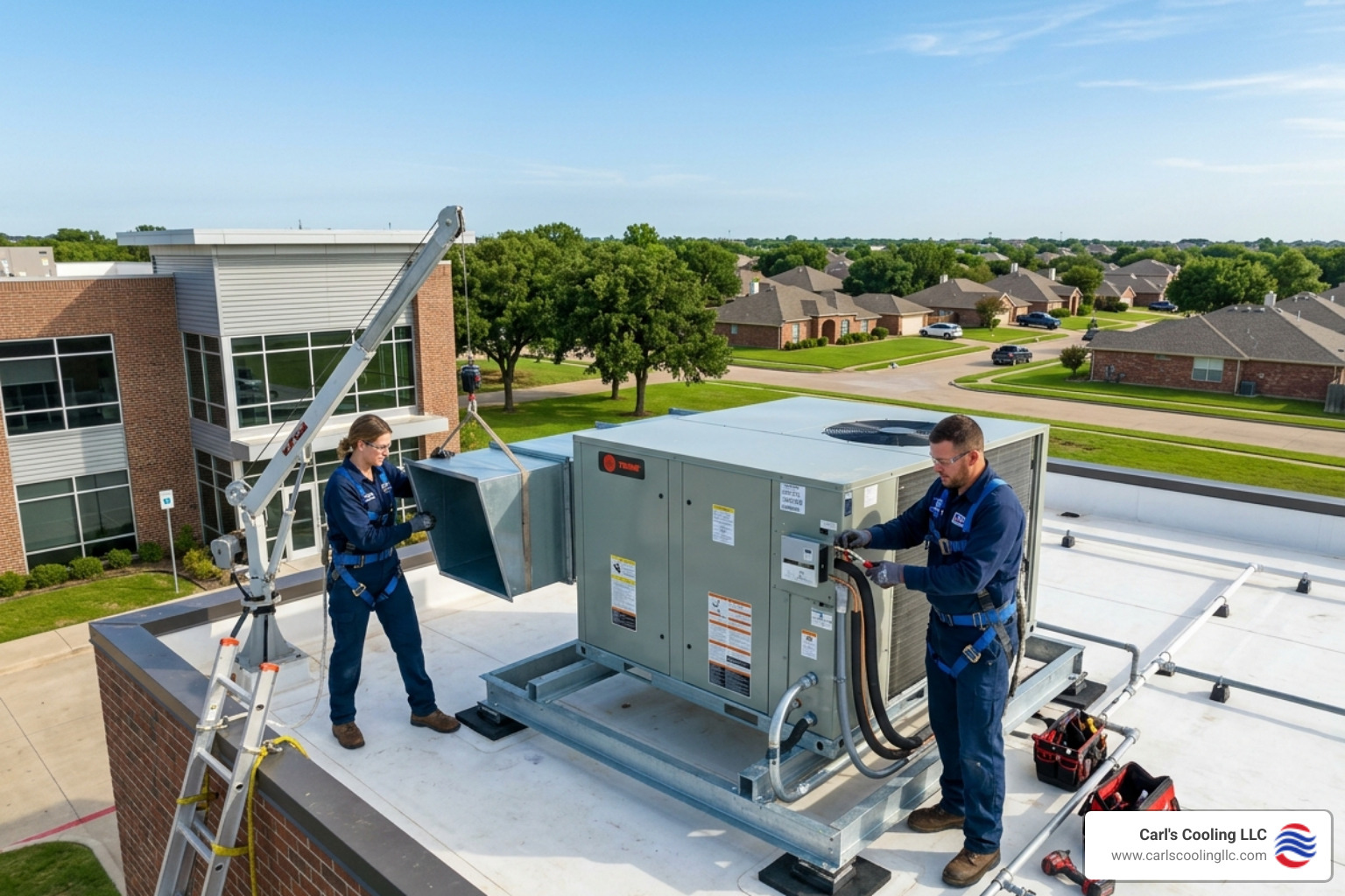 Commercial AC Installation in Alden Bridge for Productive Workspaces