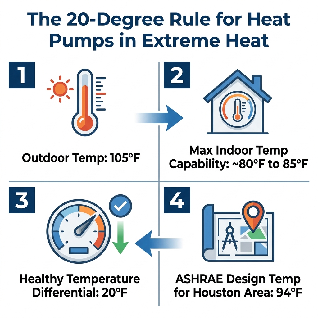 The 20-Degree Rule for Heat Pumps in Extreme Heat