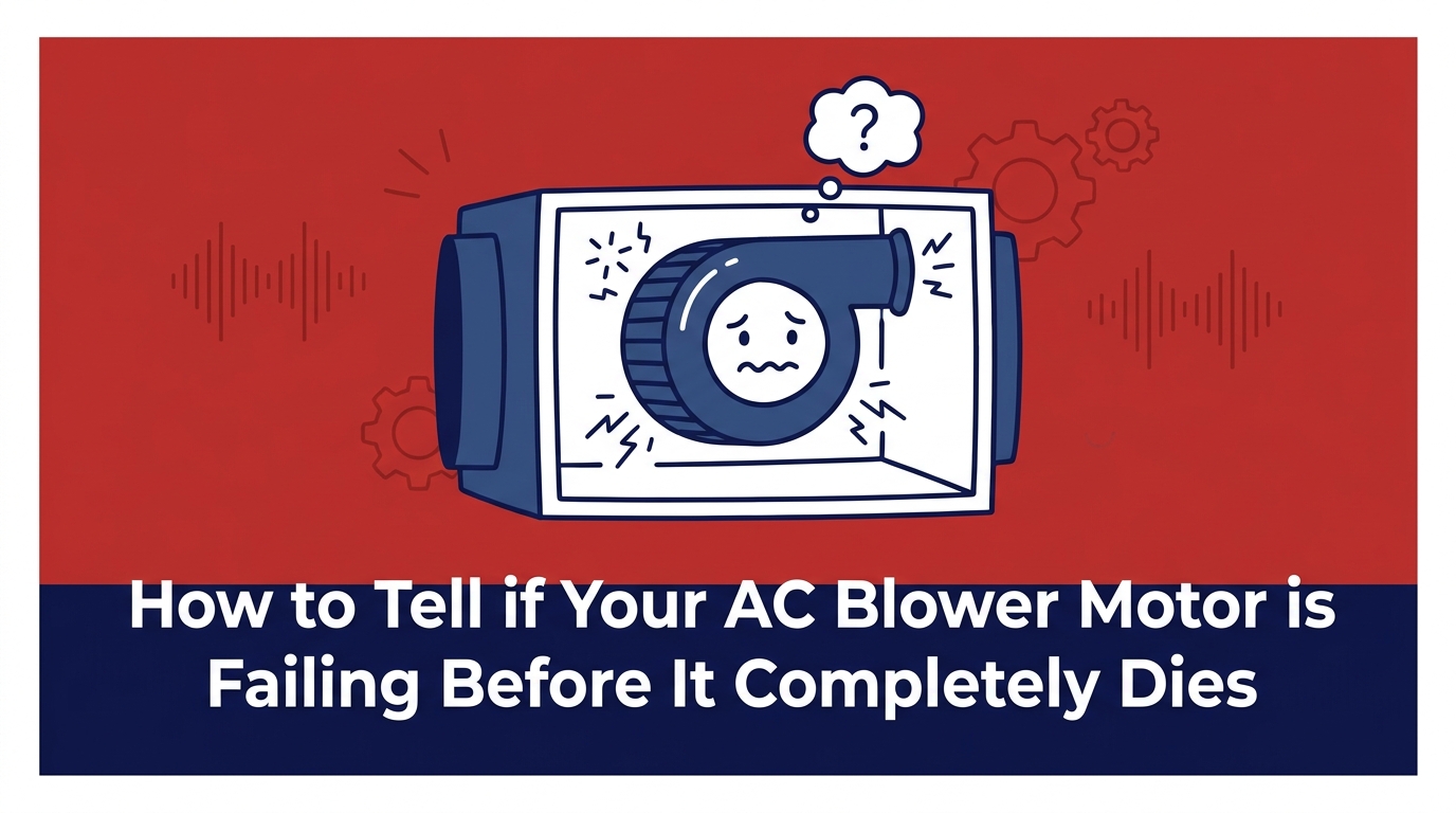 How to Tell if Your AC Blower Motor is Failing Before It Completely Dies — featured image