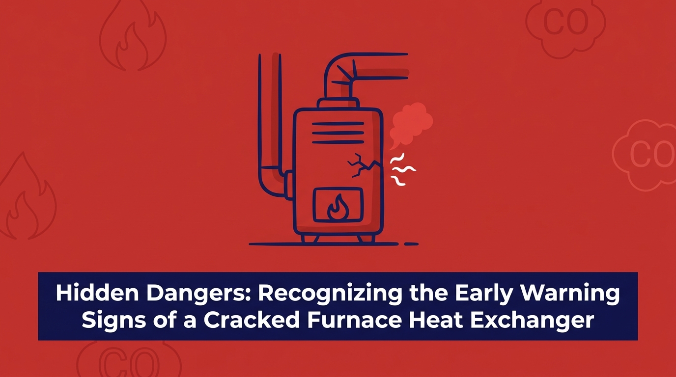 Hidden Dangers: Recognizing the Early Warning Signs of a Cracked Furnace Heat Exchanger — featured image