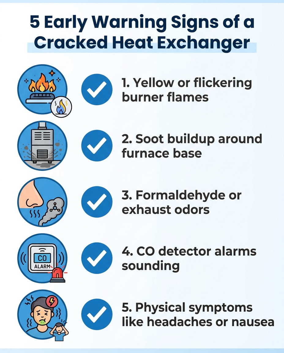 5 Early Warning Signs of a Cracked Heat Exchanger
