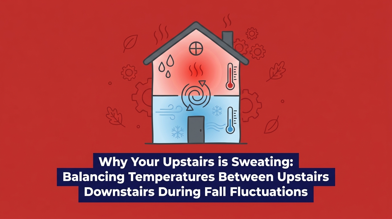 Why Your Upstairs is Sweating: Balancing Temperatures Between Upstairs and Downstairs During Fall Fluctuations — featured image