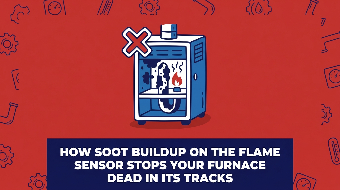 How Soot Buildup on the Flame Sensor Stops Your Furnace Dead in Its Tracks — featured image
