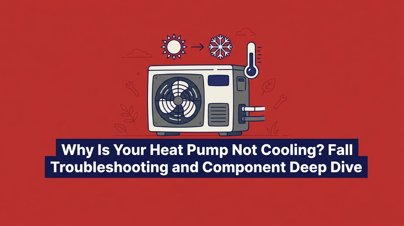 Why Is Your Heat Pump Not Cooling? Fall Troubleshooting and Component Deep Dive — featured image