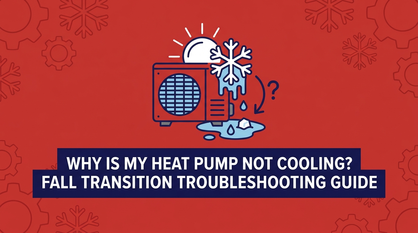 Why Is My Heat Pump Not Cooling? Fall Transition Troubleshooting Guide — featured image