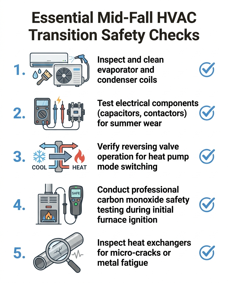 Essential Mid-Fall HVAC Transition Safety Checks