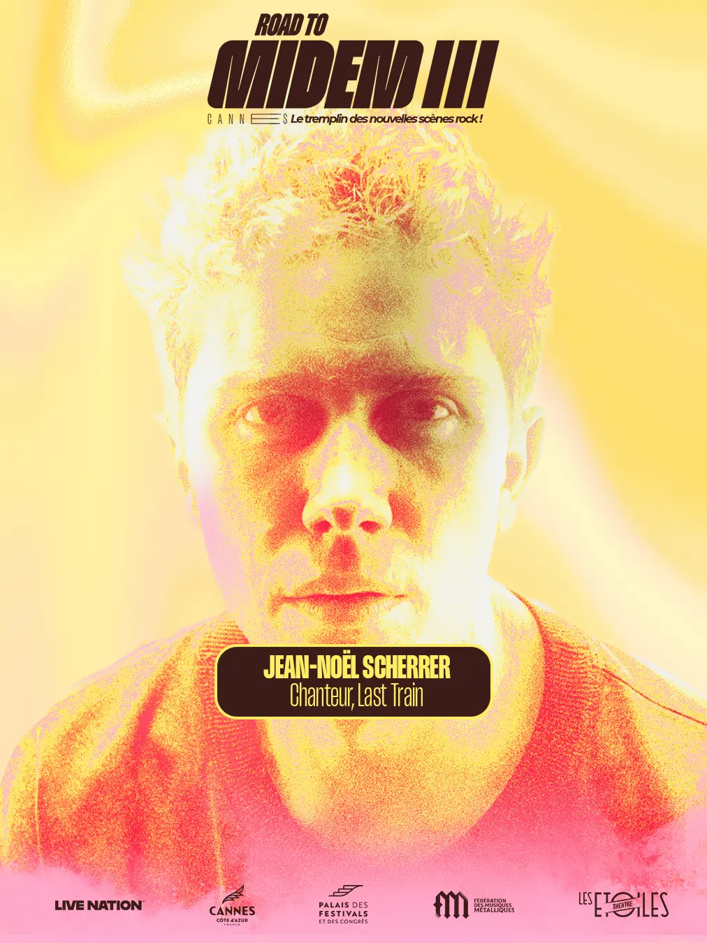 Jean-Noël Scherrer, chanteur de Last Train