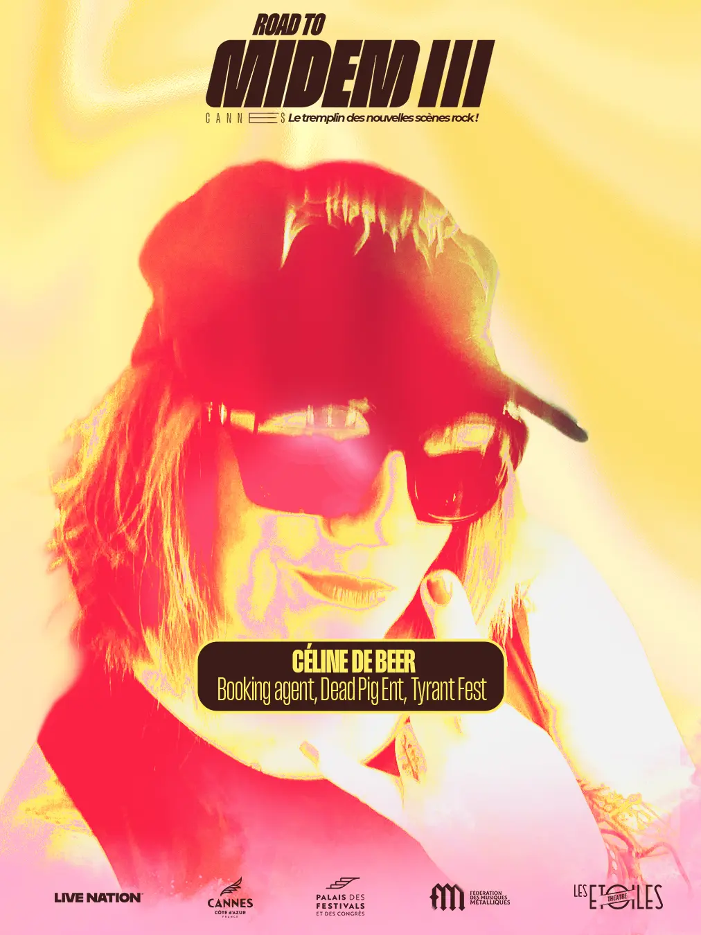 Céline de Beer, booking agent chez Dead Pig Entertainment et Tyrant Fest